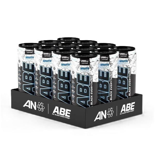ABE Energy + Performance Cans, White - 12 x 330 ml. - Applied Nutrition