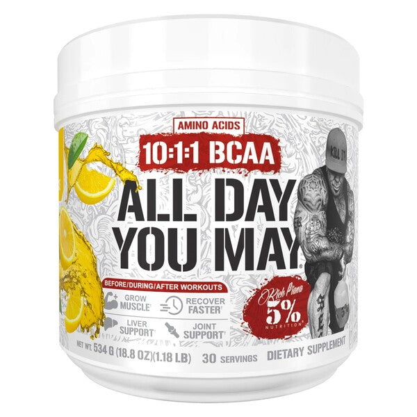 AllDayYouMay - Legendary Series, Italian Lemon Ice - 534 grams - 5% Nutrition