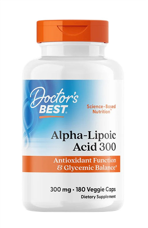 Alpha-Lipoic Acid, 300mg - 180 vcaps - Doctor's Best