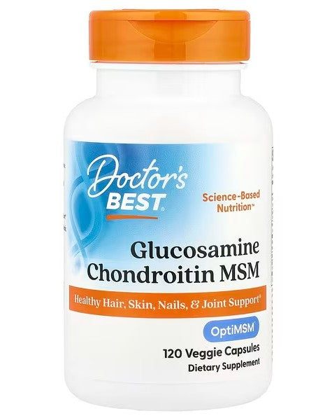 Glucosamine Chondroitin MSM with OptiMSM - 120 caps - Doctor's Best