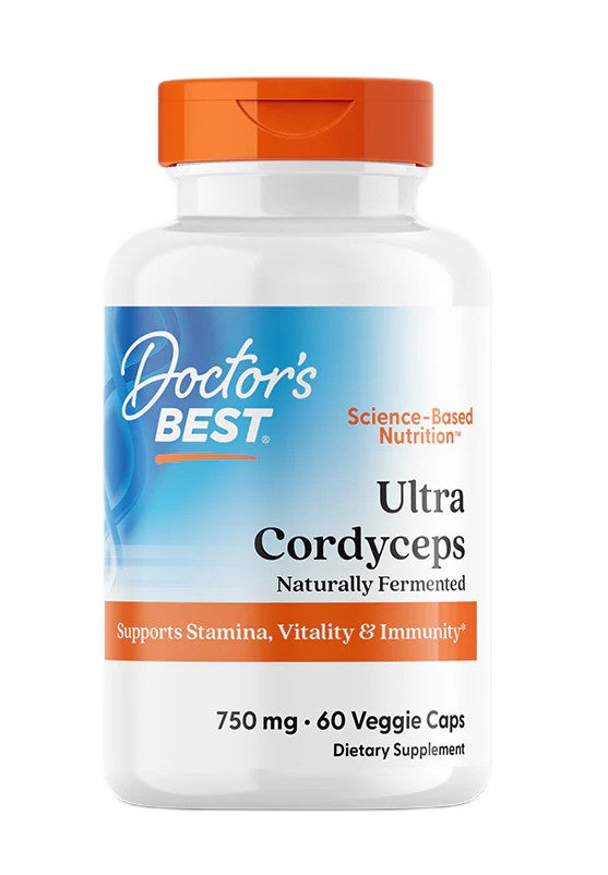 Ultra Cordyceps, 750mg - 60 vcaps - Doctor's Best