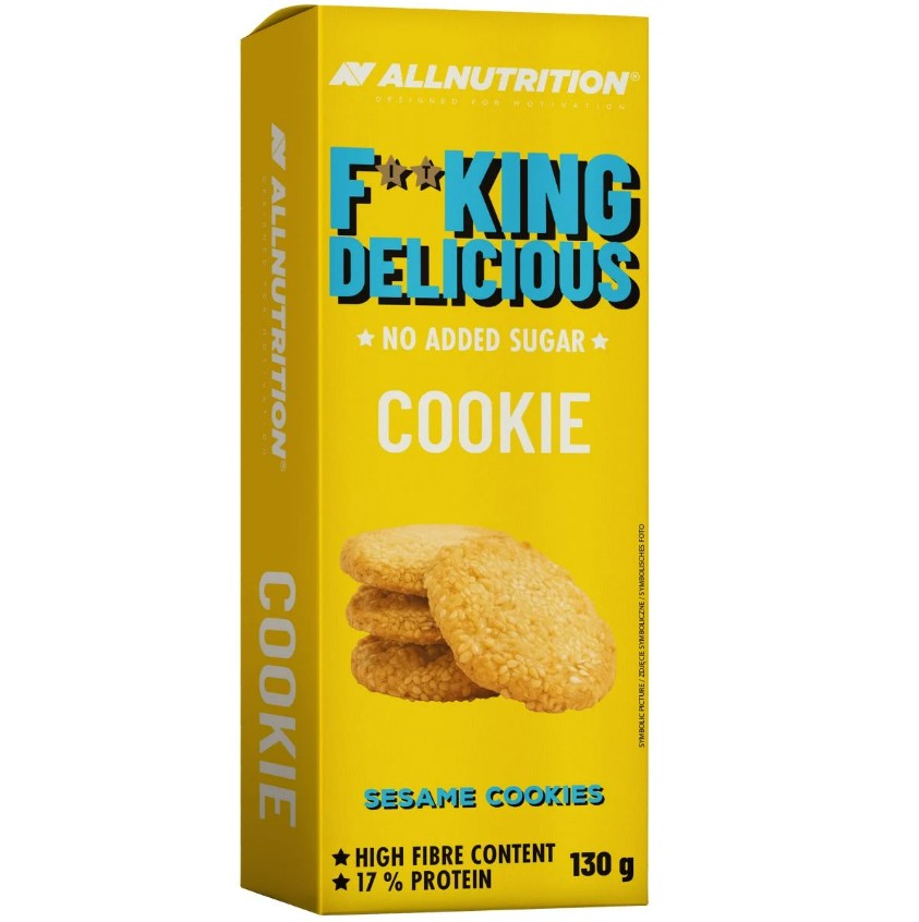 Fitking Delicious Cookie, Sesame Cookies - 130 grams - Allnutrition