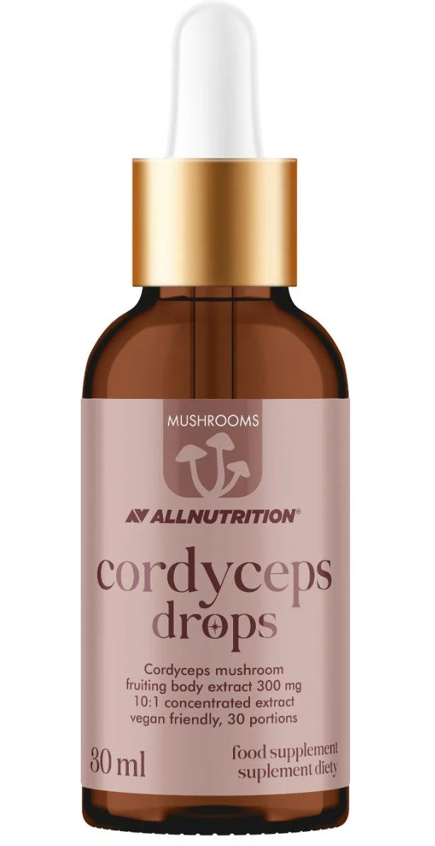 Mushrooms Cordyceps Drops, 300mg - 30 ml. - Allnutrition