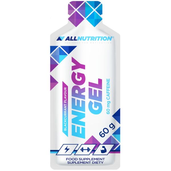 Energy Gel, Blackcurrant - 60 grams - Allnutrition