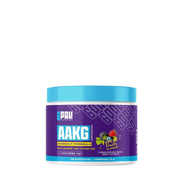 AAKG, Forest Fruits - 240 grams - 6PAK