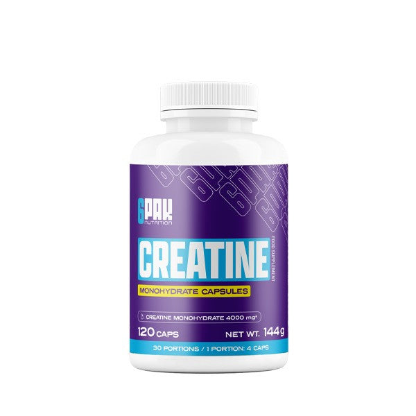 Creatine Monohydrate, 4000mg - 120 caps - 6PAK