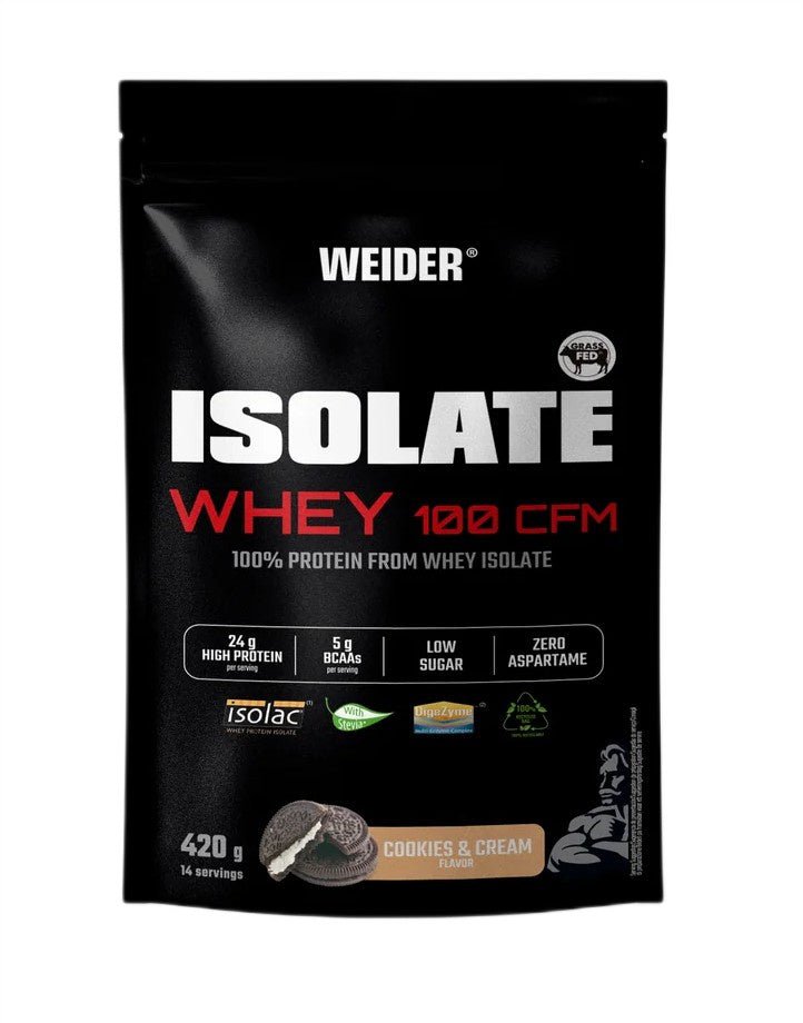 Isolate Whey 100 CFM, Cookies & Cream - 420 grams - Weider