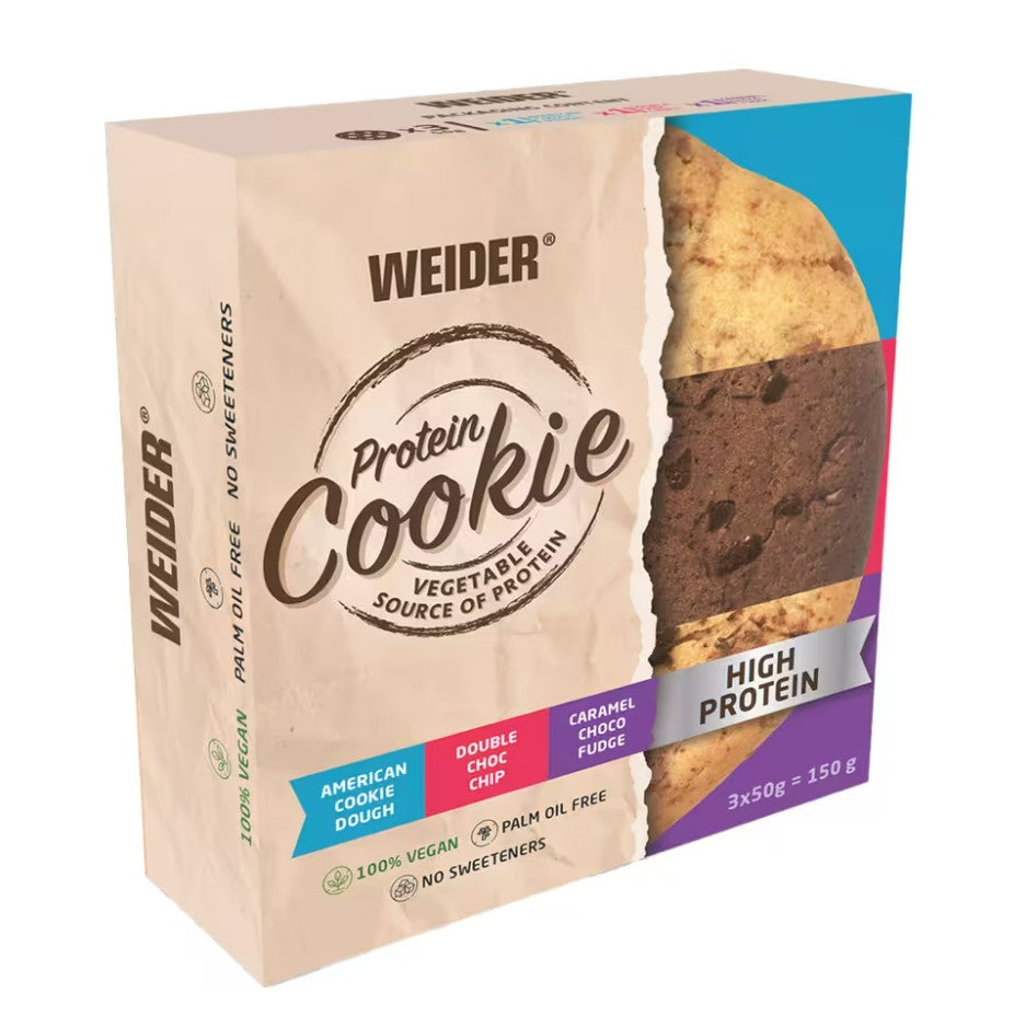Protein Cookie, Mix - 3 x 50g - Weider