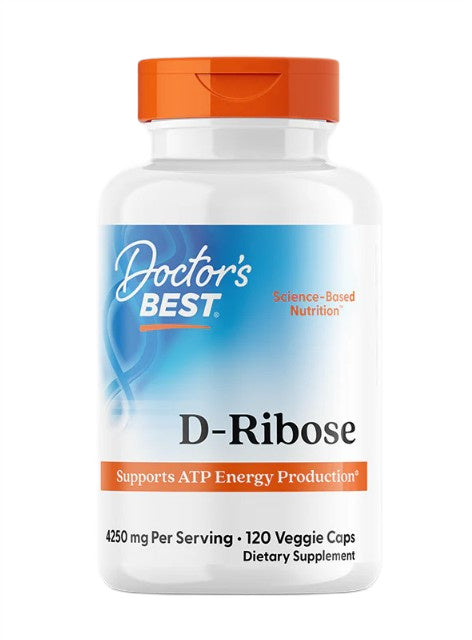 D-Ribose, 4250mg - 120 vcaps - Doctor's Best
