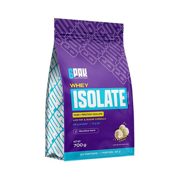 Whey Isolate, Vanilla - 700 grams - 6PAK