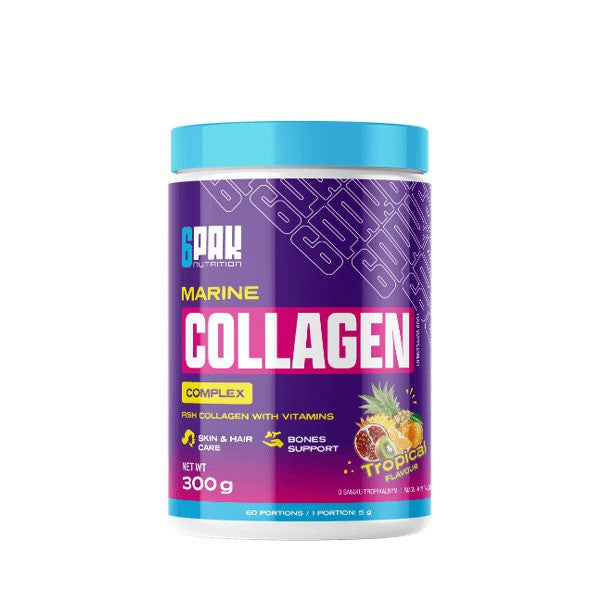 Marine Collagen Complex, Tropical - 300 grams - 6PAK