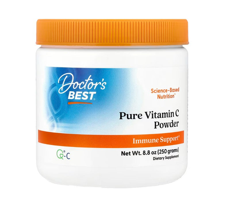 Pure Vitamin C Powder with Quali-C - 250 grams - Doctor's Best