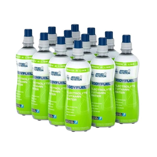 Bodyfuel Electrolyte & Vitamin Water, Lemon & Lime - 12 x 500 ml. - Applied Nutrition