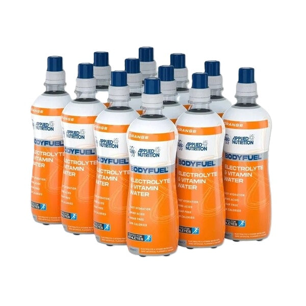 Bodyfuel Electrolyte & Vitamin Water, Orange - 12 x 500 ml. - Applied Nutrition
