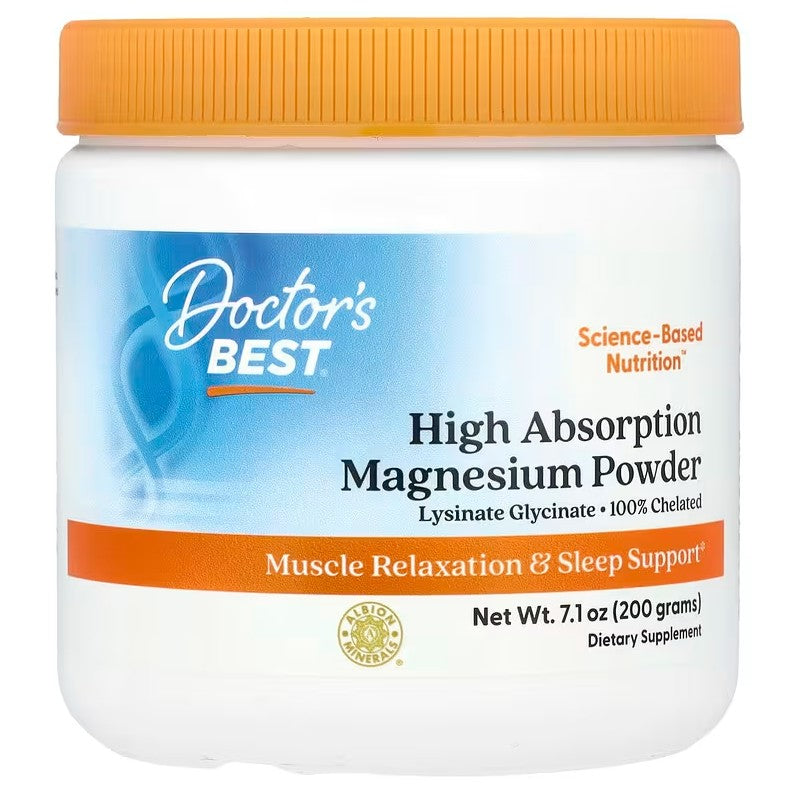 High Absorption Magnesium, Powder - 200 grams - Doctor's Best