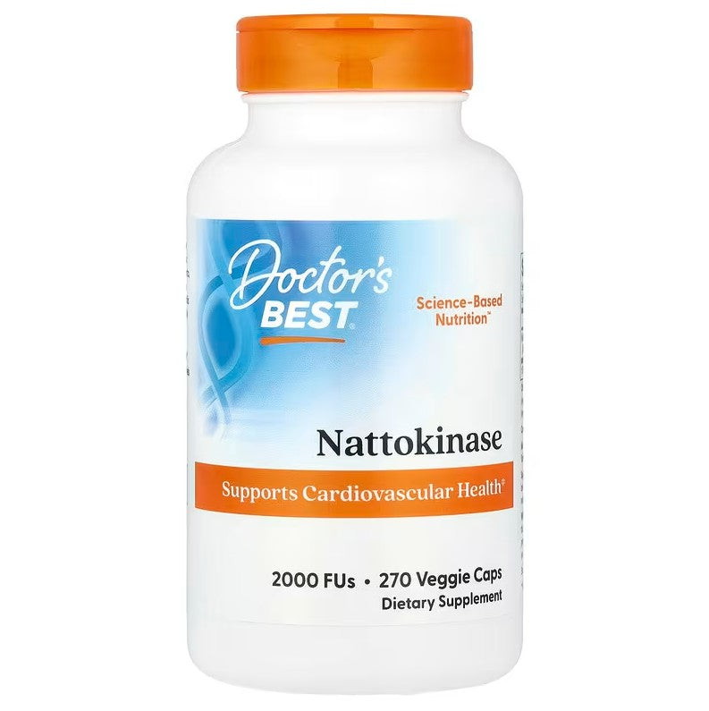 Nattokinase, 2000 FUs - 270 vcaps - Doctor's Best