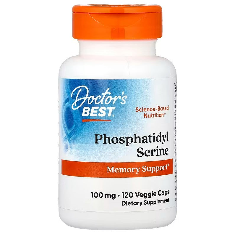 Phosphatidyl Serine, 100mg - 120 vcaps - Doctor's Best