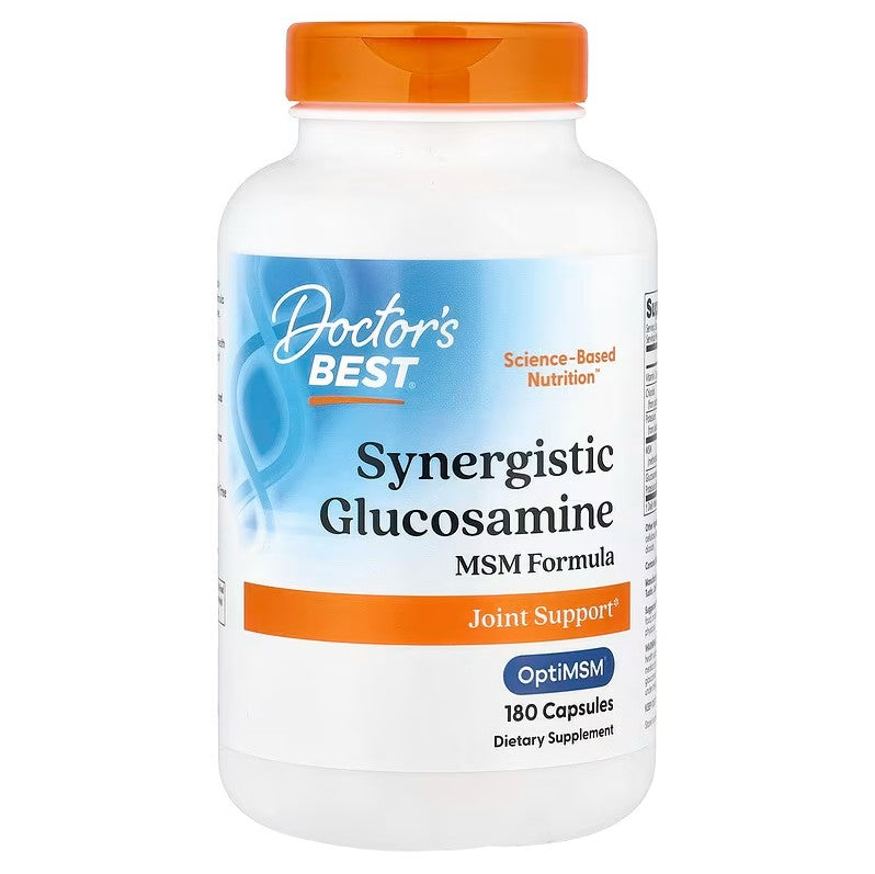 Synergistic Glucosamine MSM Formula with OptiMSM - 180 caps - Doctor's Best