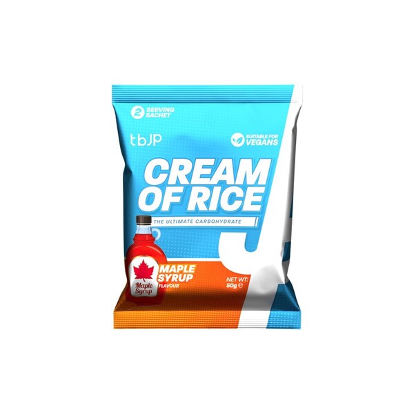 Cream of Rice, Maple Syrup - 50 grams (2 servings) - Trained by JP