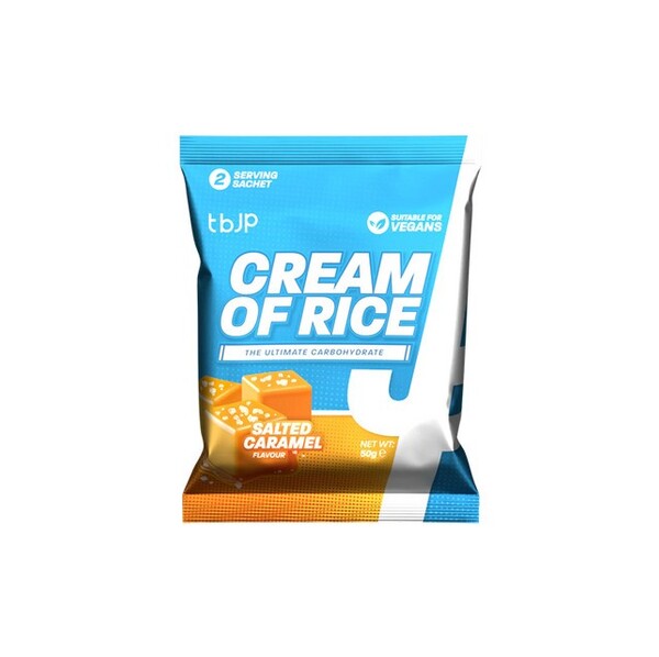 Cream of Rice, Salted Caramel - 50 grams (2 servings) - Trained by JP