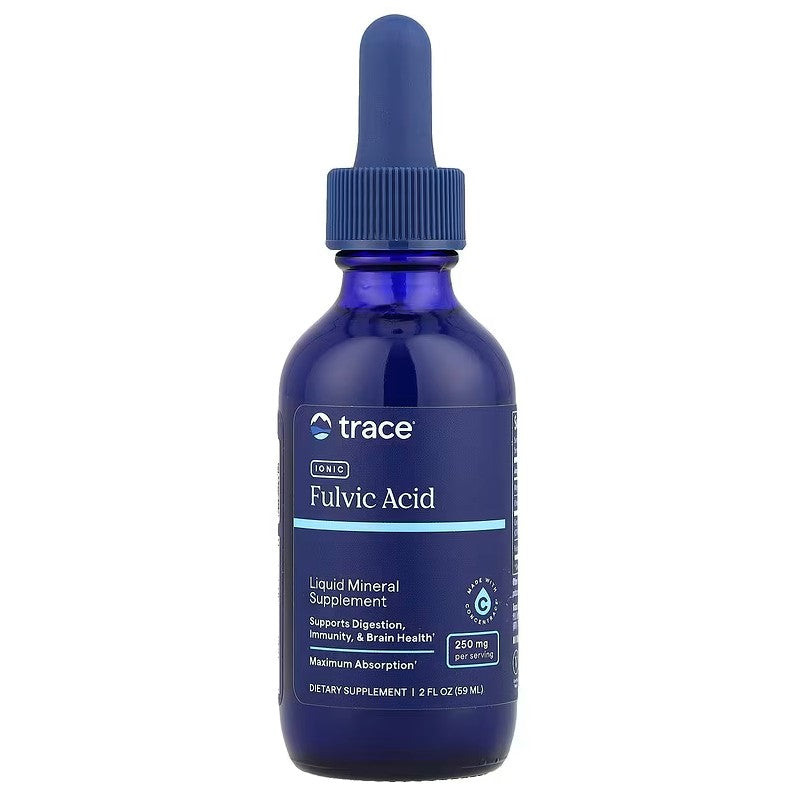 Ionic Fulvic Acid, 250mg - 59 ml. - Trace Minerals