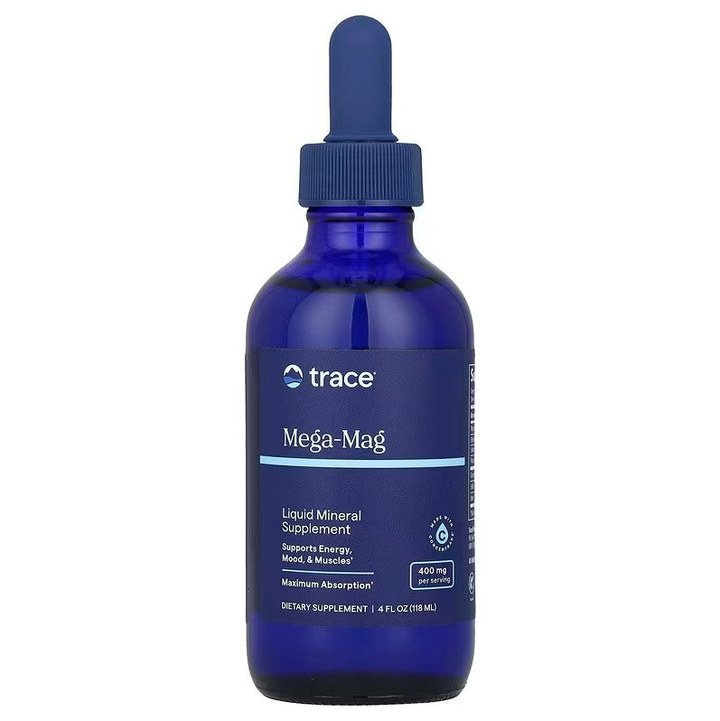 Mega-Mag, 400mg - 118 ml. - Trace Minerals