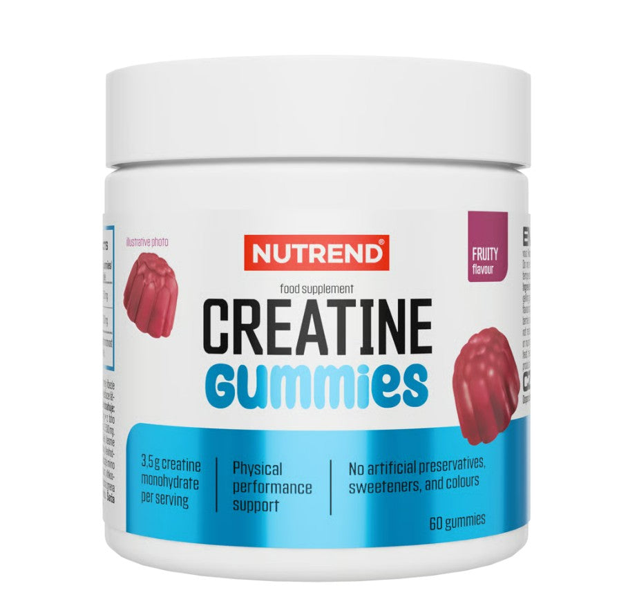Creatine Gummies, Fruity - 60 gummies - Nutrend