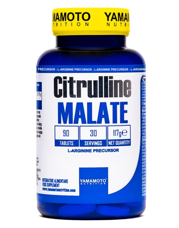 Citrulline Malate - 90 tablets - Yamamoto Nutrition