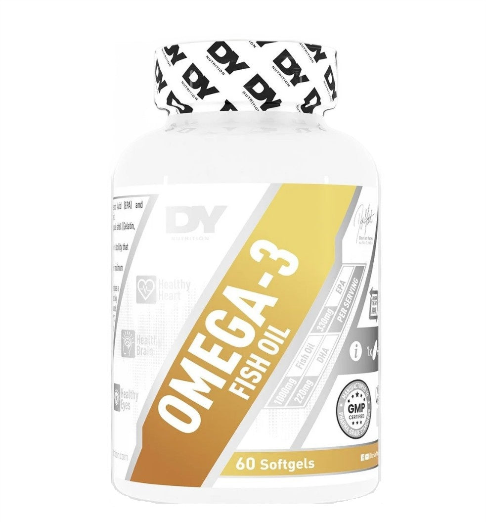 Omega 3 Fish Oil - 60 softgels - Dorian Yates