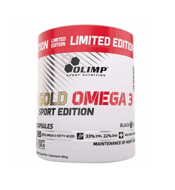 Gold Omega 3, Sport Edition - 200 caps - Olimp Nutrition