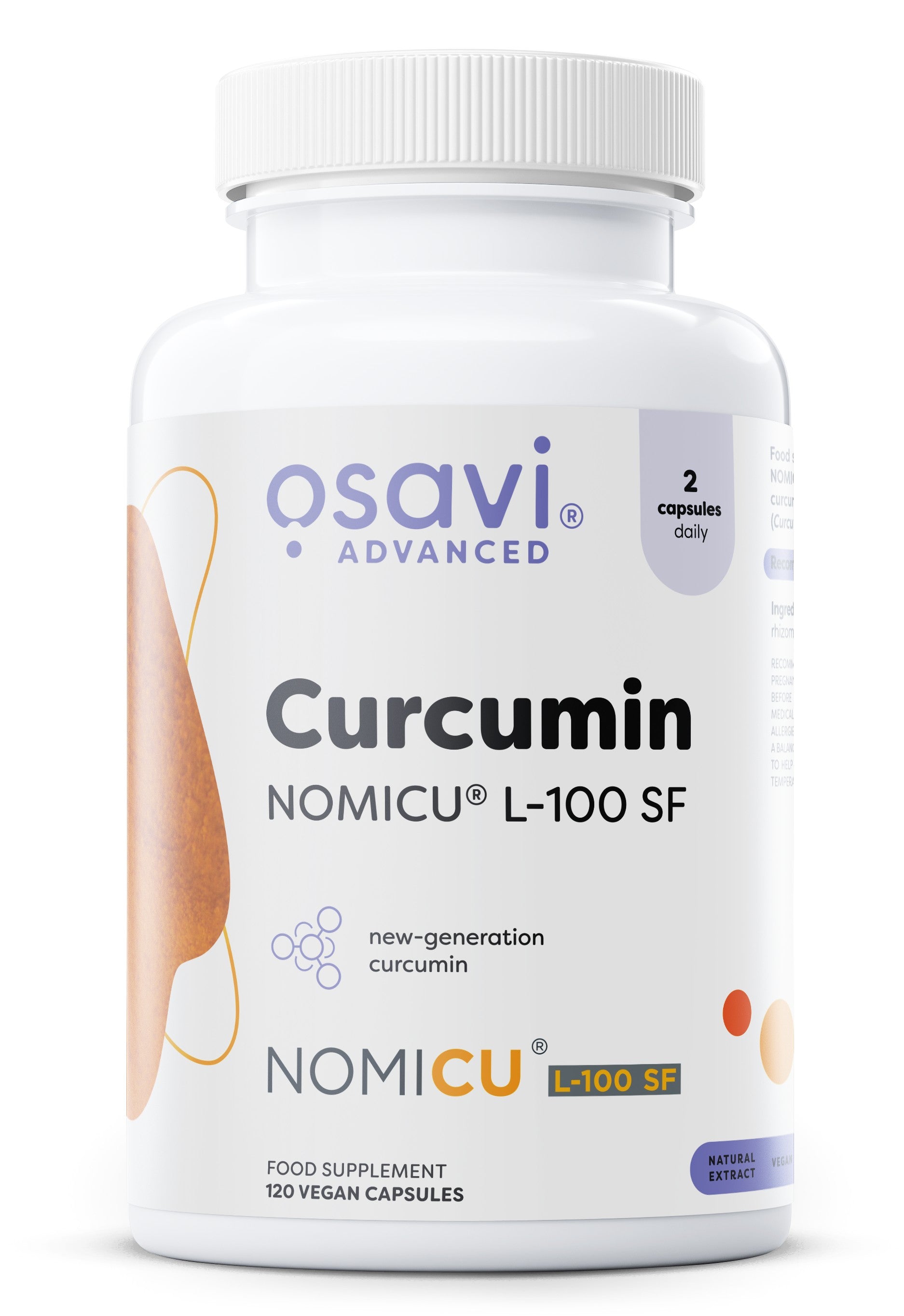 Curcumin NOMICU L-100 SF - 120 vegan caps - Osavi