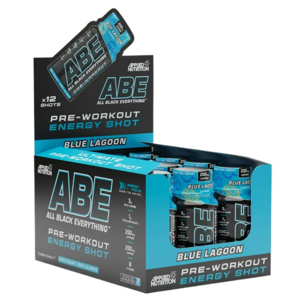 ABE Shot, Blue Lagoon - 12 x 60 ml. - Applied Nutrition