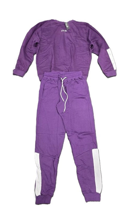 TBJP Sweatshirt + Pants, Purple - X-Large - Trained by JP