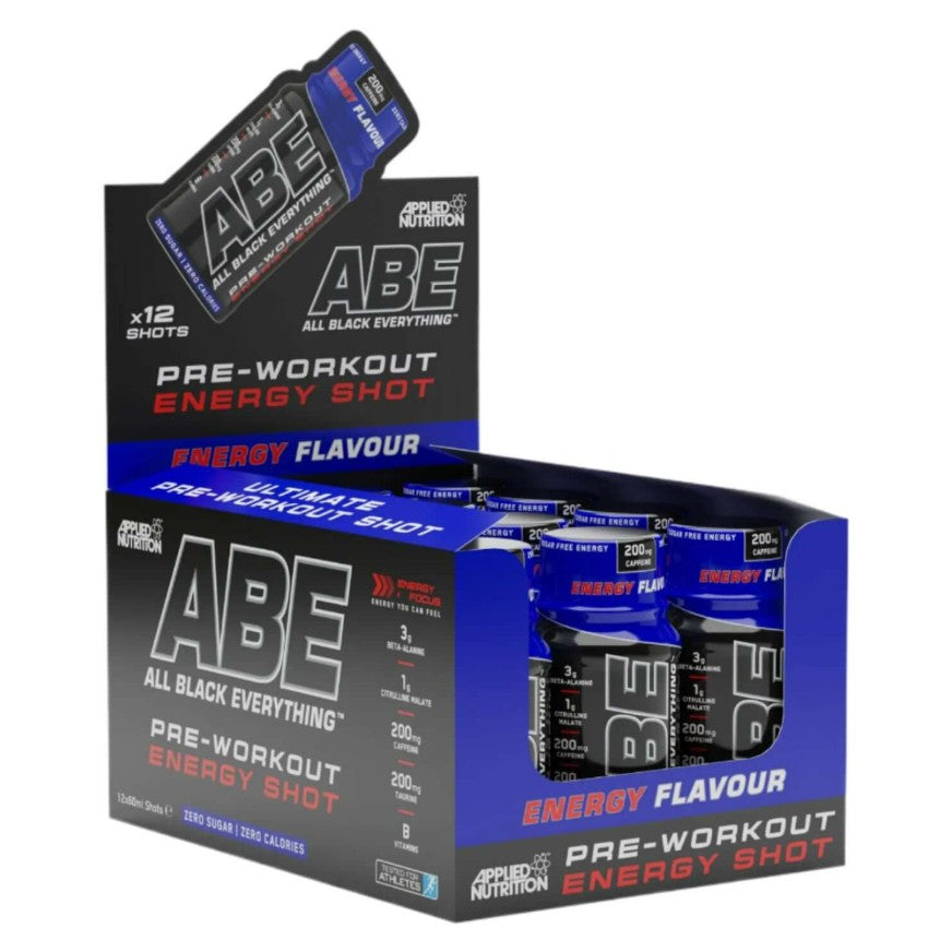 ABE Shot, Energy - 12 x 60 ml. - Applied Nutrition