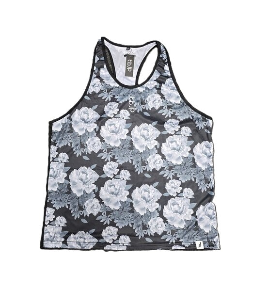 TBJP Tank Top, Flowers Blue - XXX-Large - Trained by JP