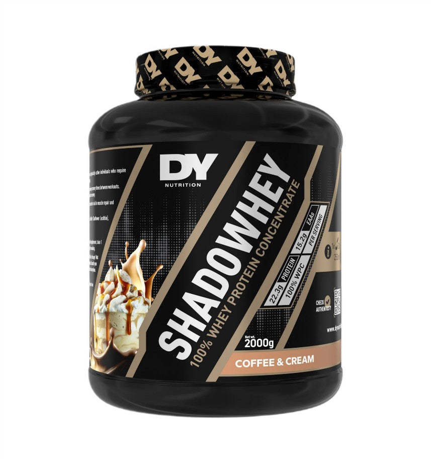 ShadoWhey Concentrate, Coffee & Cream - 2000 grams - Dorian Yates