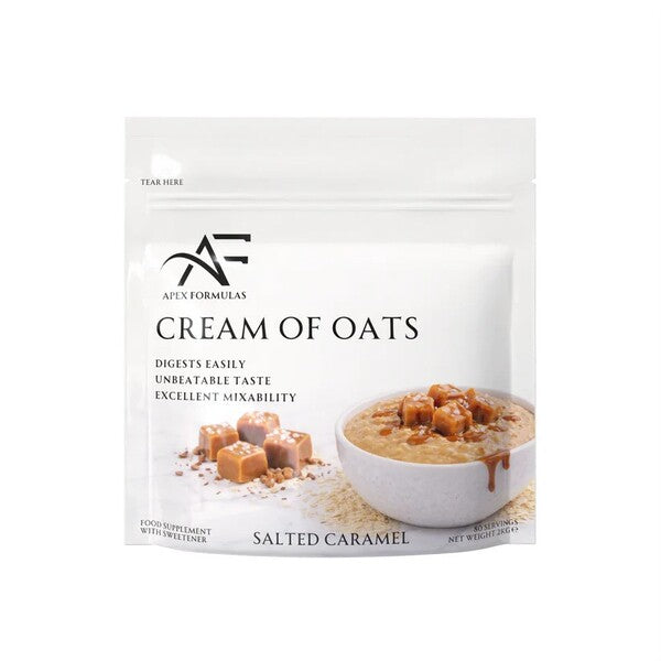 Cream of Oats, Salted Caramel - 2000 grams - Apex Formulas