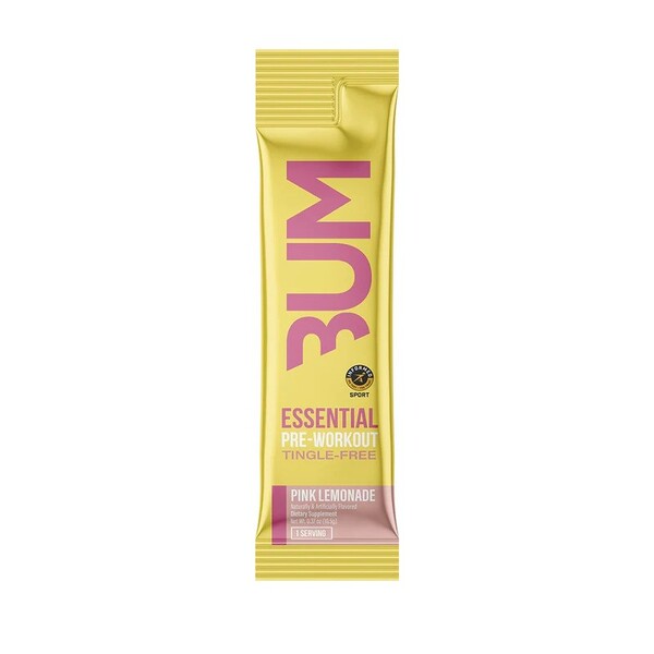CBUM Essential Pre-Workout Tingle-Free, Pink Lemonade - 10.5 grams (1 serving) - Raw Nutrition