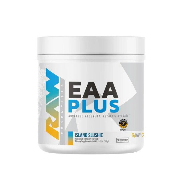 EAA Plus, Island Slushie - 390 grams - Raw Nutrition