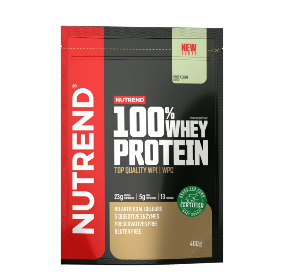 100% Whey Protein, Pistachio - 400 grams - Nutrend