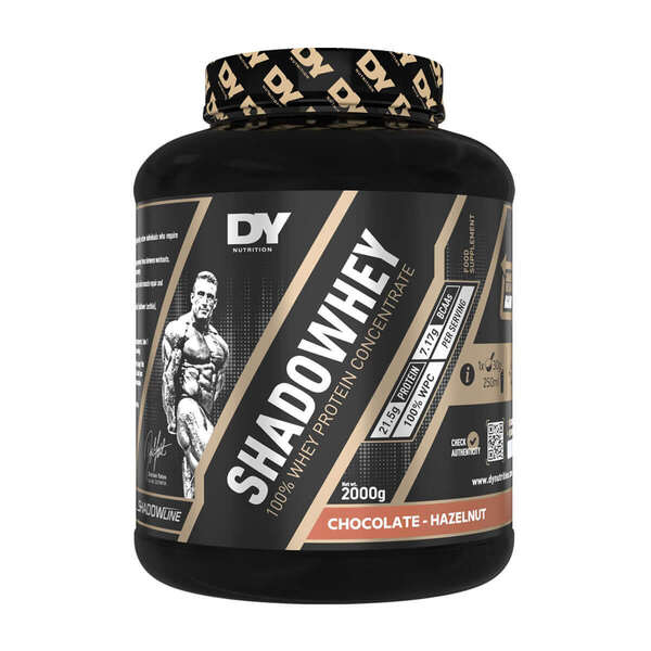 ShadoWhey Concentrate, Chocolate Hazelnut - 2000 grams - Dorian Yates