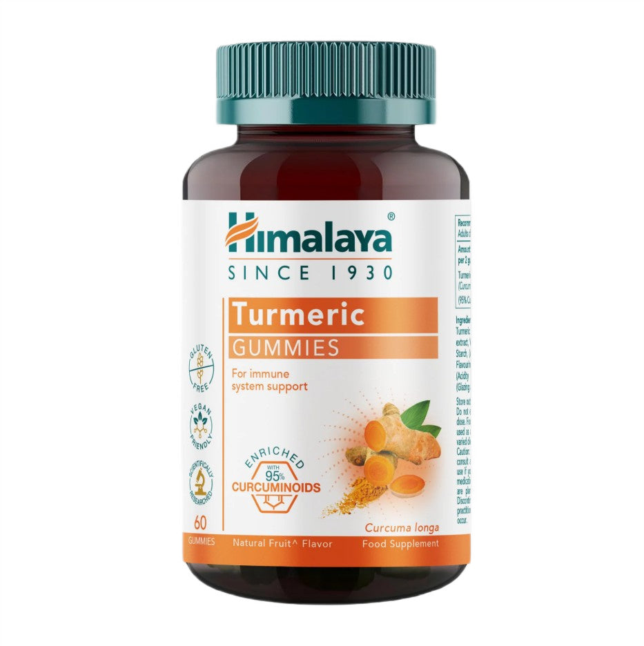Turmeric Gummies, Natural Fruit - 60 gummies - Himalaya