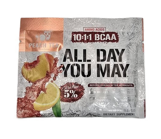 AllDayYouMay - Legendary Series, Peach Tea - 17.2 grams (1 serving) - 5% Nutrition