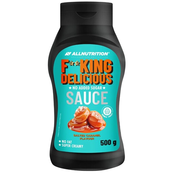 Fitking Delicious Sauce, Salted Caramel - 500 grams - Allnutrition