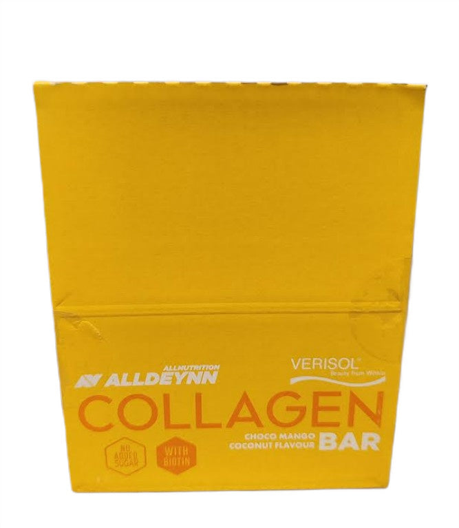 Alldeynn Collagen Bar, Choco Mango Coconut - 24 x 40g - Allnutrition