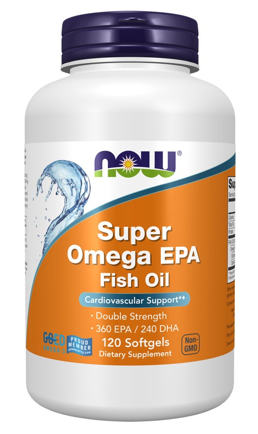 Super Omega EPA - 120 softgels - NOW Foods