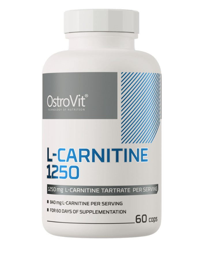 L-Carnitine, 1250mg - 60 caps - OstroVit