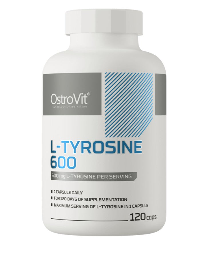 L-Tyrosine, 600mg - 120 caps - OstroVit