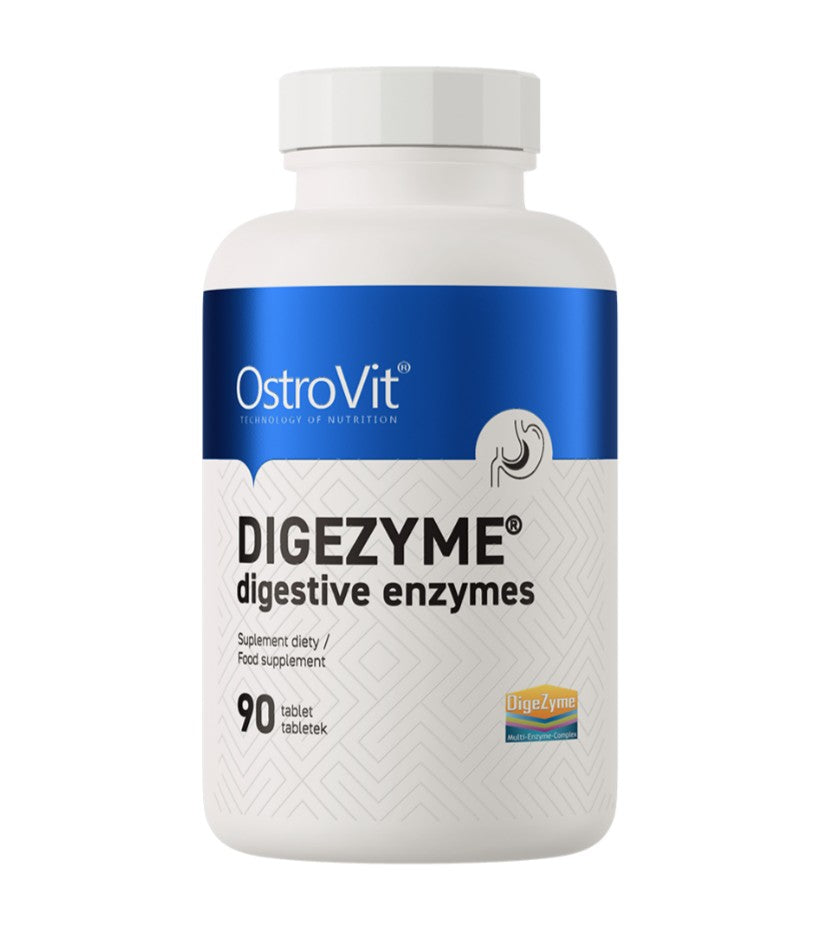 Digezyme Digestive Enzymes - 90 tablets - OstroVit