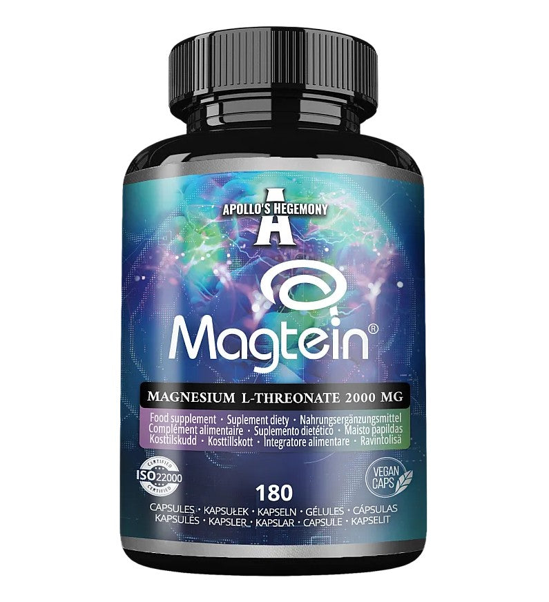 Magtein Magnesium L-Threonate - 180 vcaps - Apollo's Hegemony